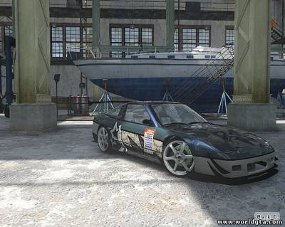 Nissan 240sx Time Attack для GTA 4, скачать