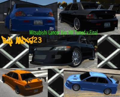 Mitsubishi Lancer Evo VIII Final для GTA 4