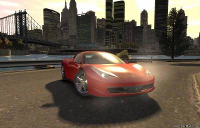 2010 Ferrari 458 Italia v2.0 для GTA 4