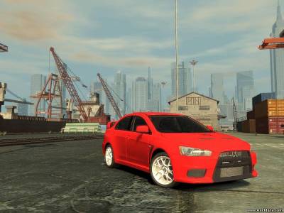 Mitsubishi Evolution X для GTA 4