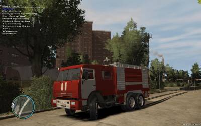 КАМАЗ Пожарный для GTA 4
