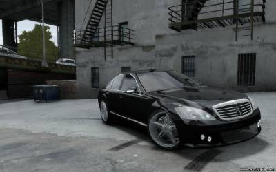 Mercedes Benz Brabus SV12 R 63 Biturbo w221 для GTA 4