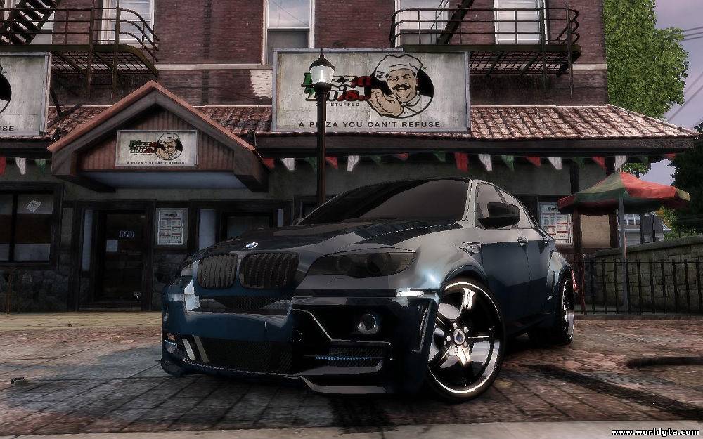 BMW X6M в тюнинге Lumma для GTA 4.