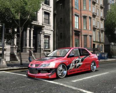 Mitsubishi EVO VIII для GTA 4