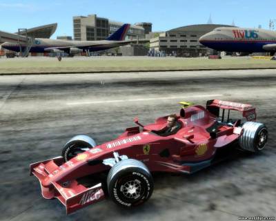 Ferrari F1 2007 для GTA 4