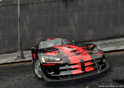 Dodge Viper Competition Coupe для GTA 4, скачать