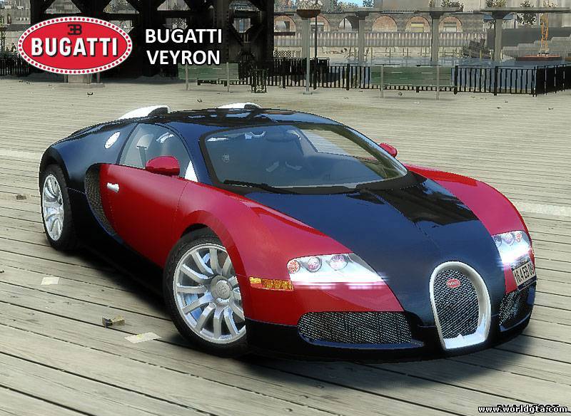Bugatti Veyron 16.4 '2009 для GTA 4, скачать