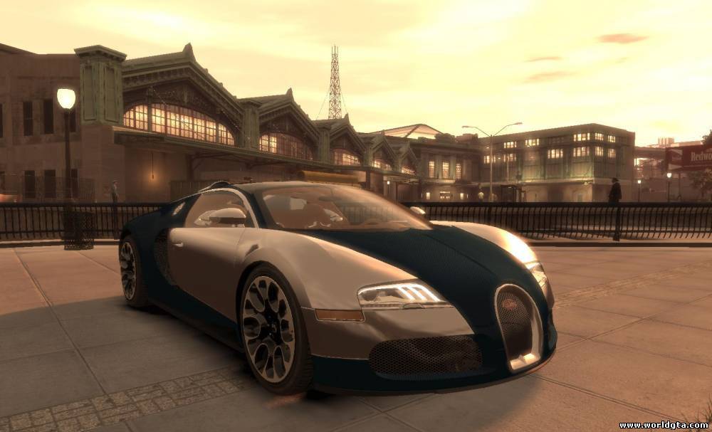 Bugatti Veyron Grand Sport Sang Bleu '2009 for GTA 4, скачать