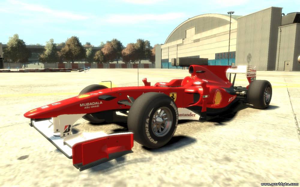 Scuderia Ferrari F10 '2010 для GTA 4