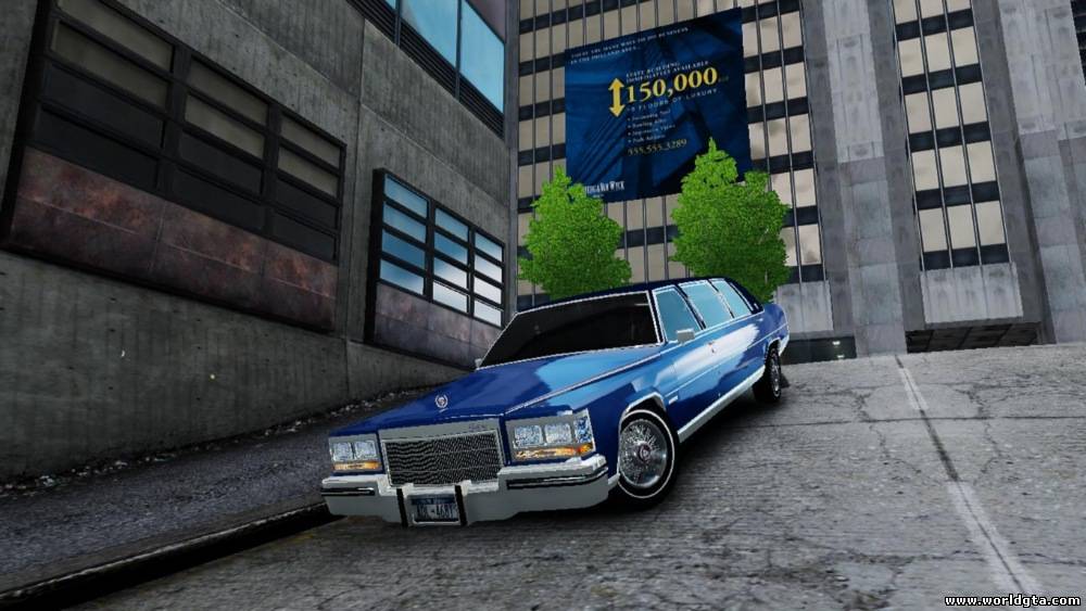 Cadillac Fleetwood Limousine '1985 для GTA 4, скачать