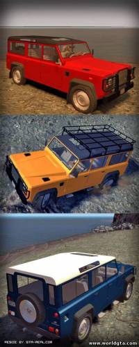 Land Rover Defender для GTA 4, скачать