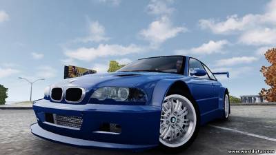 BMW E46 M3 GTR для GTA 4, скачать