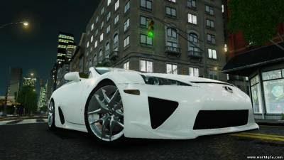 Lexus LFA Roadster [EPM] для GTA 4, скачать