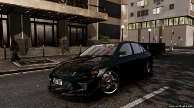 Mitsubishi Lancer Evolution VIII для GTA 4, скачать