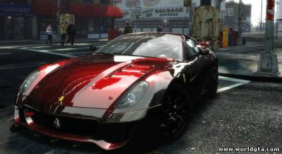 Ferrari 599XX '2010 для GTA 4, скачать