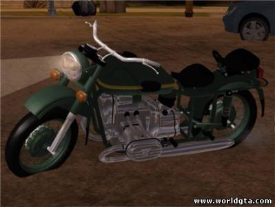 Мотоцикл Урал для GTA SA