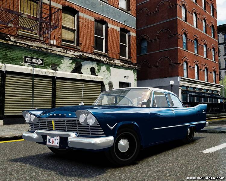 Plymouth Savoy Club Sedan '1957 для GTA 4